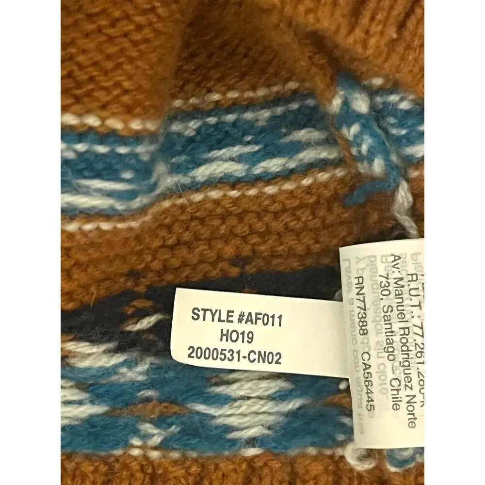 J. Crew Fair Isle Rollneck Sweater in Adobe Multi